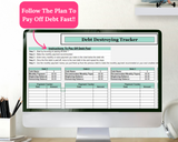 Destroy Your Debt Spreadsheet Bundle