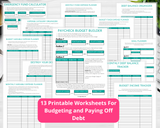 Debt Free Wannabe Workbook
