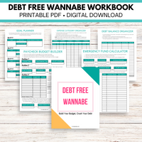 Debt Free Wannabe Workbook